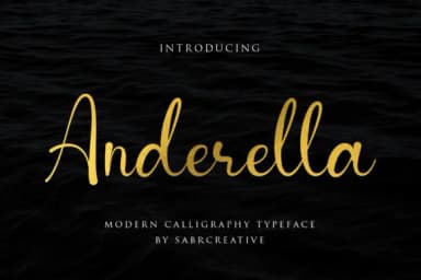 Anderella Font by sabrcreative — Script Handwritten Font — thumbnail 9