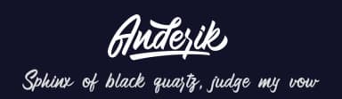 Anderik by GFR Creative — Script Handwritten Font — thumbnail 2