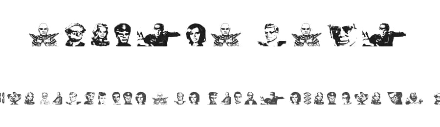 Anderson Dings 3 by Steve Ferrera — Dingbats Font