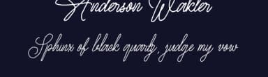 Anderson Wakler by Asd Studio — Script Handwritten Font — thumbnail 2