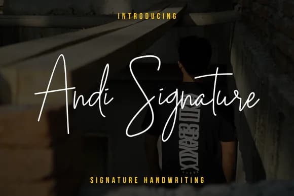 Andi Font by MENK Studio — Script Handwritten Font