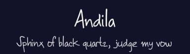 Andila by Chichucha — Script Handwritten Font — thumbnail 2