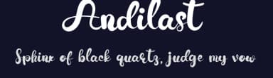Andilast by Eddy Goodboy — Script Handwritten Font — thumbnail 2