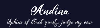Andina by NanaNissa — Script Handwritten Font — thumbnail 2