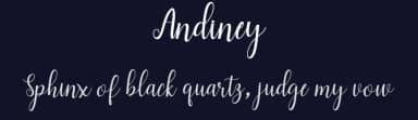 Andiney by Creative Lab — Script Handwritten Font — thumbnail 2