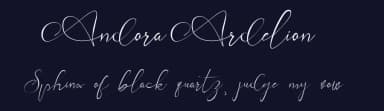 Andora Ardelion by Sigit Nur Wicaksono — Script Handwritten Font — thumbnail 2