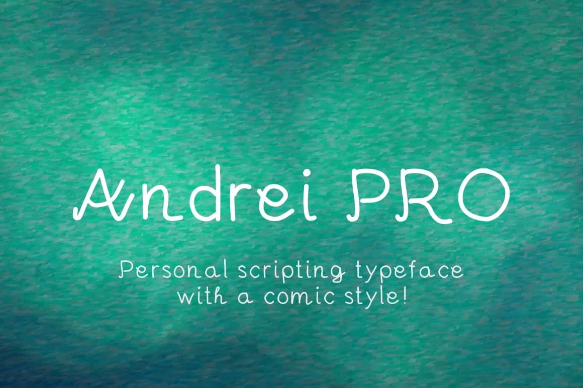 Andrei Font by Kreativ — Script Handwritten Font
