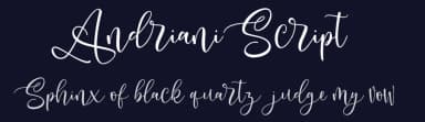 Andriani Script by Thirtypath — Script Handwritten Font — thumbnail 2