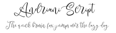 Andriani Script by Thirtypath — Script Handwritten Font — thumbnail 1