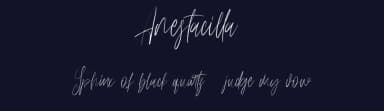 Anestacilla by Maulana Creative — Script Handwritten Font — thumbnail 2