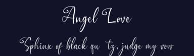 Angel Love by Letterrendra — Script Handwritten Font — thumbnail 2