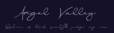 Angel Valley by Edric Studio — Script Handwritten Font — thumbnail 2