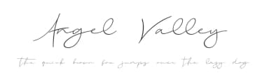 Angel Valley by Edric Studio — Script Handwritten Font — thumbnail 1