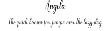 Angela by Serin Studio — Script Handwritten Font — thumbnail 1