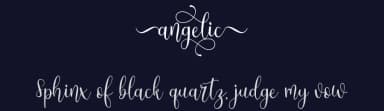 Angelic by Doehantz Studio — Script Handwritten Font — thumbnail 2
