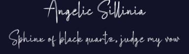 Angelic Sillinia by Gado Gado — Script Handwritten Font — thumbnail 2