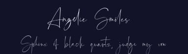 Angelic Smiles by Alpaprana Studio — Script Handwritten Font — thumbnail 2