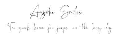 Angelic Smiles by Alpaprana Studio — Script Handwritten Font — thumbnail 1
