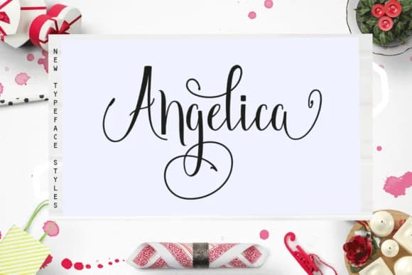 Angelica Font by Rt Creative — Script Handwritten Font