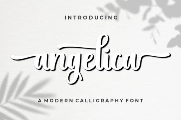 Angelica Font by supotype by supotype — Script Handwritten Font