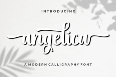 Angelica Font by supotype by supotype — Script Handwritten Font — thumbnail 1