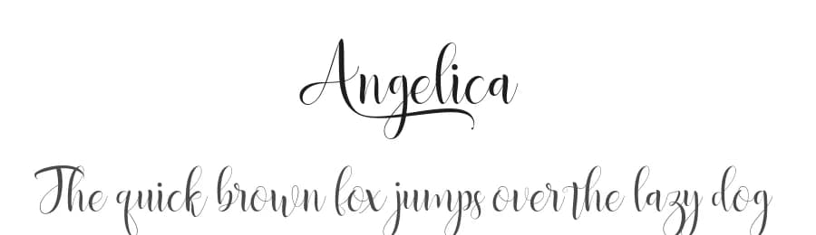 Angelica by Amarlettering - Takiy — Script Handwritten Font