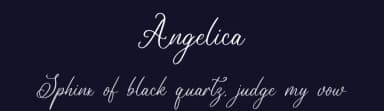 Angelica by NanaNissa — Script Handwritten Font — thumbnail 2