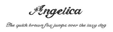 Angelica by Billy Argel Fonts ® — Script Handwritten Font — thumbnail 1
