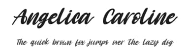 Angelica Caroline by Staircase Studio — Script Handwritten Font — thumbnail 1