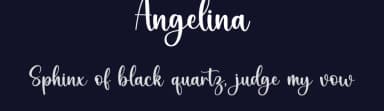 Angelina by Graphix Line Studio — Script Handwritten Font — thumbnail 2