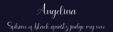 Angelina by JunCreative — Script Handwritten Font — thumbnail 2