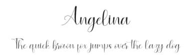 Angelina by JunCreative — Script Handwritten Font — thumbnail 1