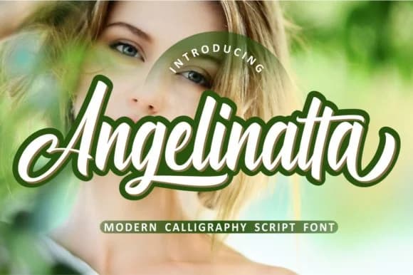 Angelinatta Font by ahmadrofingi97 — Script Handwritten Font
