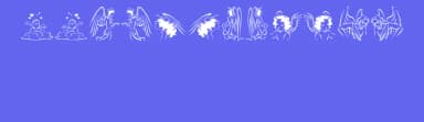 Angelinos by Manfred Klein — Dingbats Font — thumbnail 3
