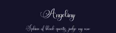 Angeliny by StringLabs Creative Studio — Script Handwritten Font — thumbnail 2