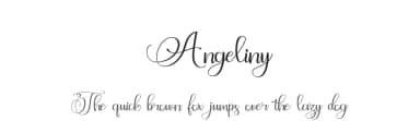 Angeliny by StringLabs Creative Studio — Script Handwritten Font — thumbnail 1