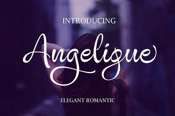Angelique Font by Byuly Ayika — Script Handwritten Font