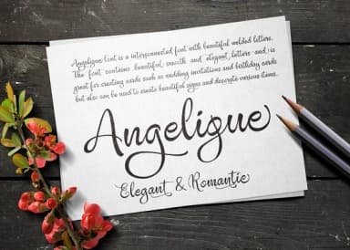 Angelique Font by Byuly Ayika — Script Handwritten Font — thumbnail 2