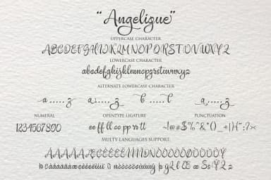 Angelique Font by Byuly Ayika — Script Handwritten Font — thumbnail 9