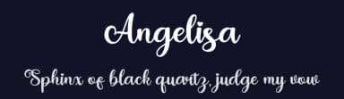 Angelisa by ToniStudio — Script Handwritten Font — thumbnail 2
