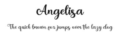 Angelisa by ToniStudio — Script Handwritten Font — thumbnail 1