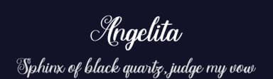 Angelita by RaffaSyad Studio — Script Handwritten Font — thumbnail 2