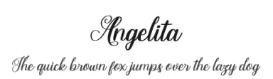 Angelita by RaffaSyad Studio — Script Handwritten Font — thumbnail 1