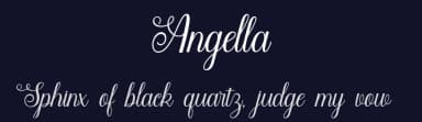 Angella by Graphicxell — Script Handwritten Font — thumbnail 2