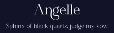 Angelle by Rmdndsign — Serif Font — thumbnail 2