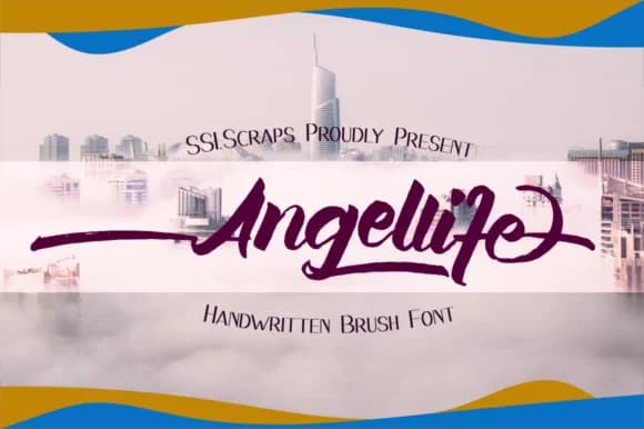 Angellife Font by Syukursetiyadi — Script Handwritten Font
