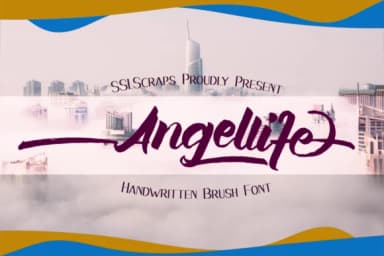 Angellife Font by Syukursetiyadi — Script Handwritten Font — thumbnail 1