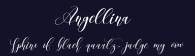 Angellina by Scratchones — Script Handwritten Font — thumbnail 2