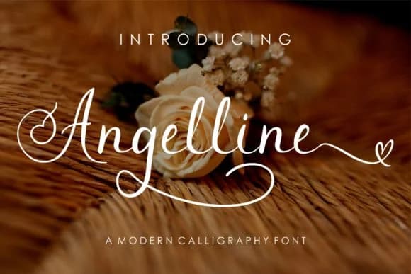 Angelline Font by MJB Letters — Script Handwritten Font