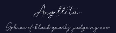 Angellita by Bluestype Studio — Script Handwritten Font — thumbnail 2